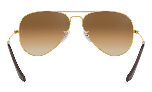 Lente De Sol Ray Ban Piloto Café Desvanecido Rb3025