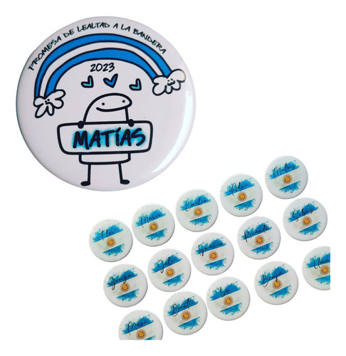 Promesa A La Bandera Taza+pin+banda Escolarpack 44unidades