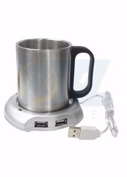 Esquenta Café - Aquecedor De Caneca Com 2 Entradas Usb