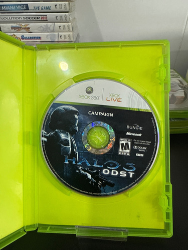 Mídia Fisica Halo 3 Odst Xbox 360 Original Seminovo (Usado)