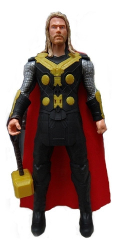Boneco Vingador Thor 30 Cm Articulado Com Som!!