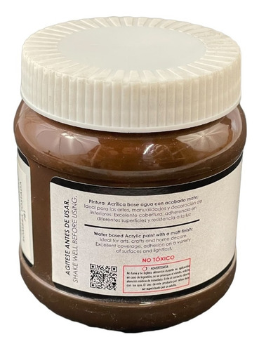 Imagen 2 de 2 de Acrílico Vanguardia Sombra Natural 780 De 250 Ml.