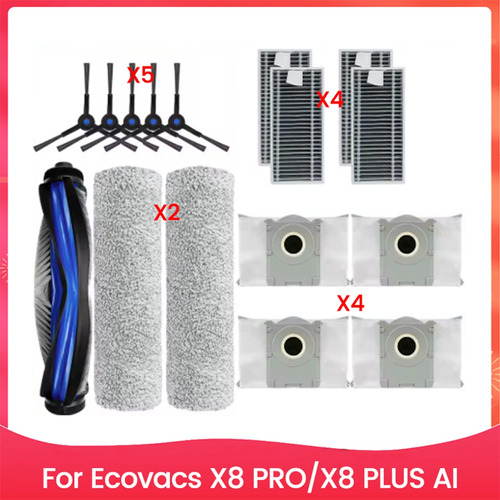 Saco De Pó E Conjunto De Filtros Para Aspirador De Pó 16pcs
