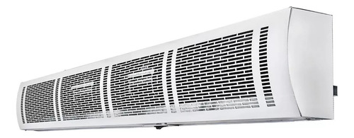 Cortina De Aire Industrial 150 Cm 2500 Cfm 2 Velocidades Color Blanco