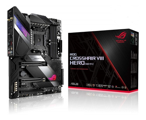 Motherboard (am4) Rog Crosshair Viii Hero Wifi M.2 Asus
