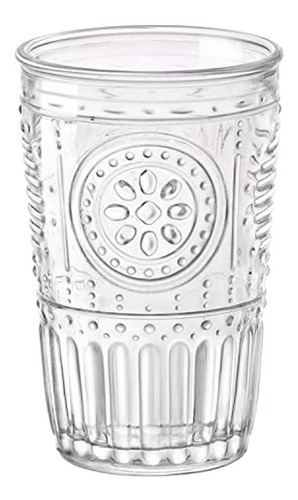 Bormioli Rocco Romantic Water Glass, 11.5 Oz., Set Of 6 , Cl