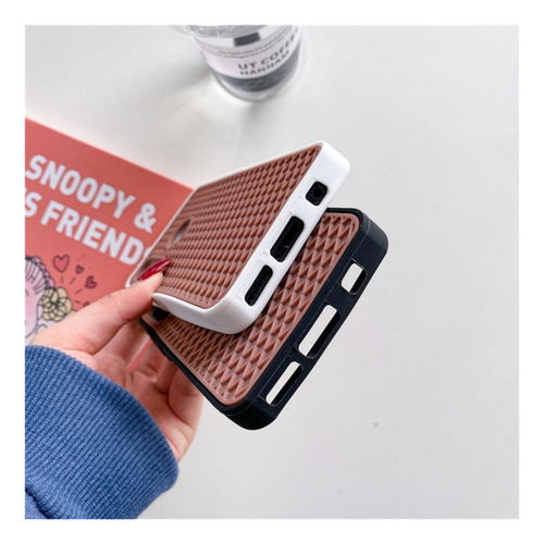 Funda De Silicona Waffle For Huawei P40 Enjoy 10se Honor 20