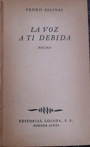 3961 La Voz A Ti Debida - Salinas, Pedro