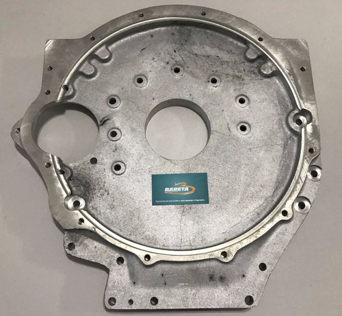 Chapa Traseira Do Motor (alumínio) Capa Seca F250 6cc Mwm