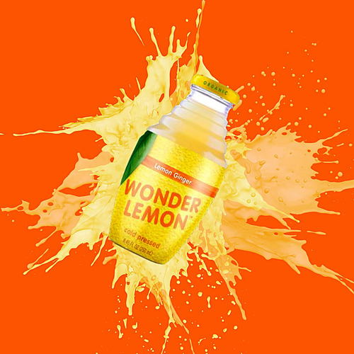 Wonder Lemon Jugo Prensado En Frío De Jengibre Y Limón Orgán