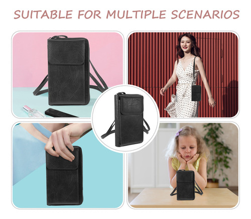 Bolso Bandolera Con Forma De Cartera For Mujer Y Mujer