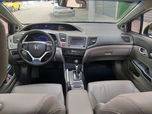 Honda Civic Completo Com Teto Solar Financio Com Score Baixo