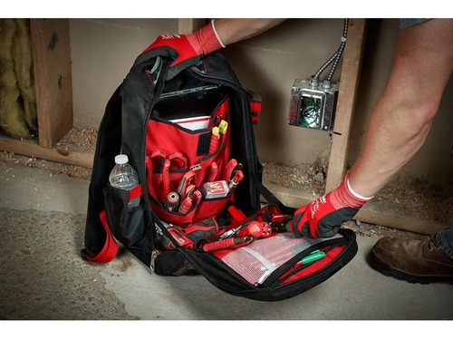 Mochila Para Herramientas Milwaukee 22 Bolsillos 48-22-8202 | Cuotas sin  interés