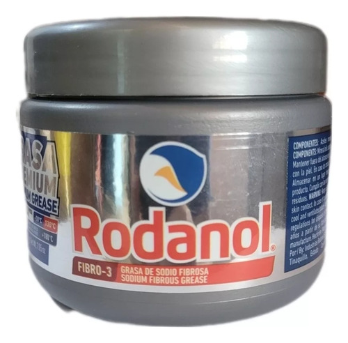 Grasa Fibrosa Roja Base Sodio Para Rodamientos Tarro 200 Gr 