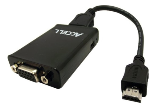 Adaptador Hdmi (macho) A Vga (hembra) De Accell - Resolucion