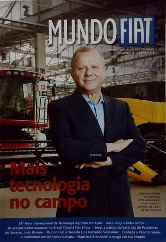 Revista Mundo Fiat. N.116. Mais Tecnologia No Campo.