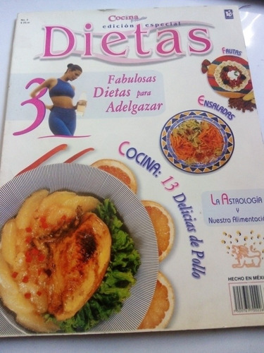 Revista Cocina Práctica Dietas Para Adelgazar