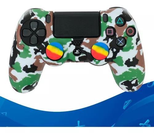 Funda de Mandos Playstation 4 Camuflaje 8