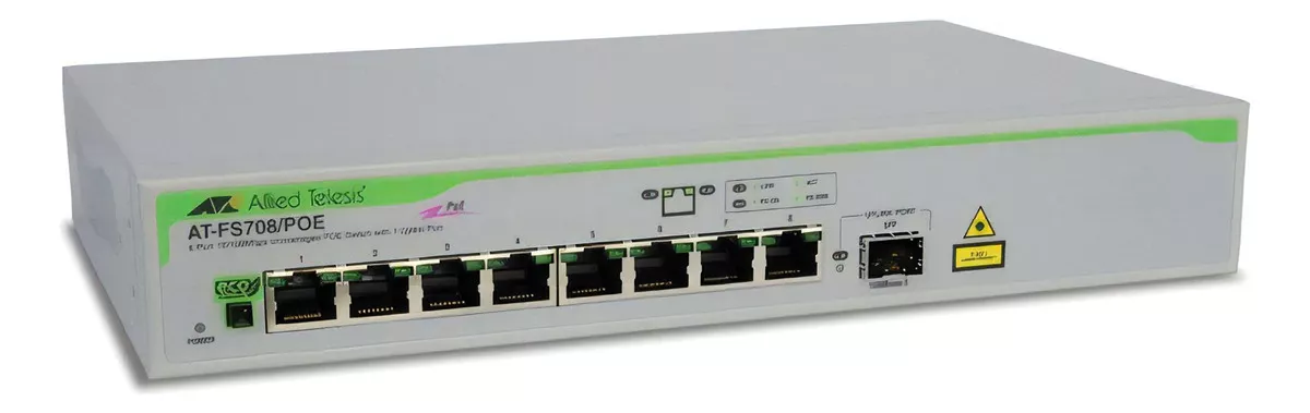 Tercera imagen para búsqueda de allied telesyn at 8024 switch switches