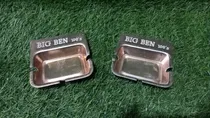 Comprar Dos Antiguos Ceniceros Cigarrillos Big Ben