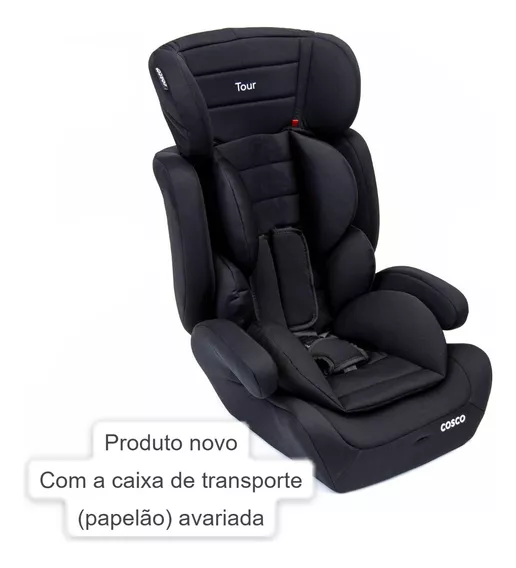 Cadeirinha Tour  9 A 36kg  Cosco  Preto