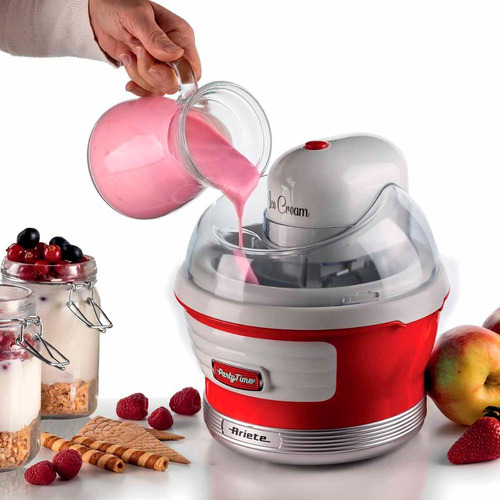 Sorveteira Ariete Party Time 1,5l Retrô Vermelho 12w 127v
