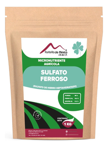 Sulfato Ferroso 1 Kg