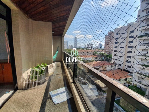 Imagem 17 de 30 de Lindo Apartamento Na Ponta Da Praia, 155m2, 3 Quartos, 1 Suíte, Dependência, Academia, Salão De Festas E Jogos, Portaria 24 Horas, Santos - Ap03833 - 69452677