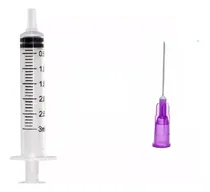 Comprar Kit Seringa 3ml Luer Slip Cu002F100 + Agulha 20x55 Cu002F100 - Full
