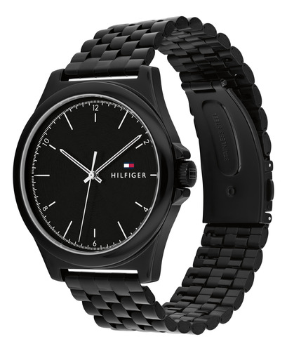 Tommy Hilfiger Reloj Para Hombre 1710613 Norris 42mm Negro
