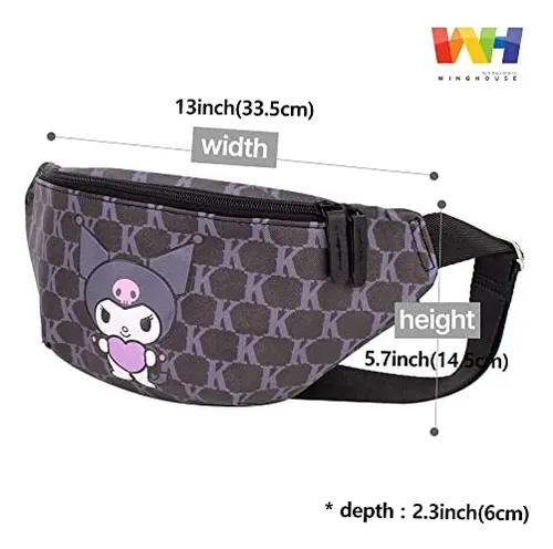 Hello Kitty Friend Kuromi Supercute Sanrio Riñonera Fanny Bu