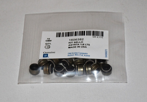 Imagen 2 de 4 de Gomas De Valvula De Astra 1.8 Originales Gm