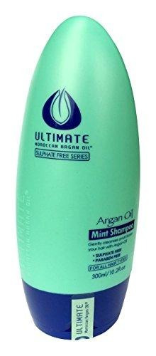 Último El Aceite De Argán Marroquí Mint Shampoo (sulfato