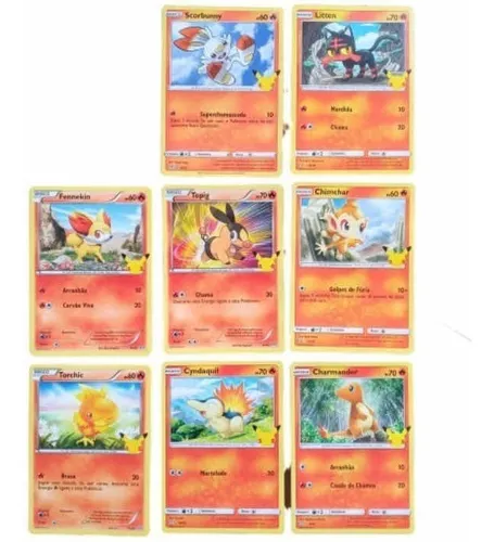 Coleção Pokémon Cards Mc Donalds - Completa Normais 25 Cards