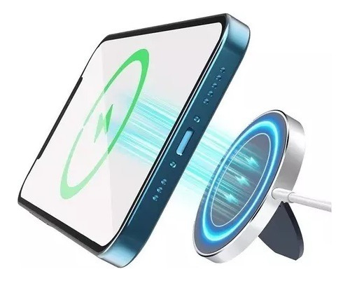 Imagen 3 de 3 de Cargador Inalambrico iPhone Magsafe
