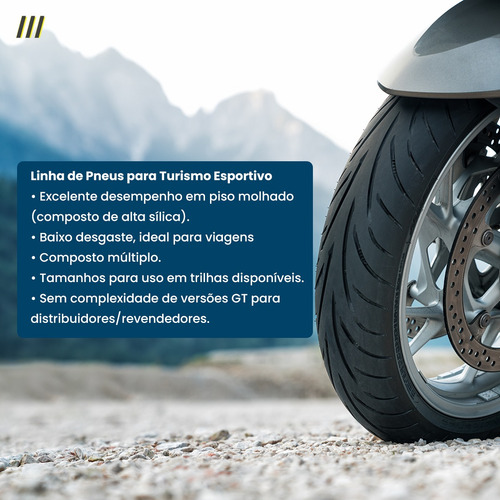 Pneu Dianteiro Cb 500f 500x 500r 120/70-17 Mitas