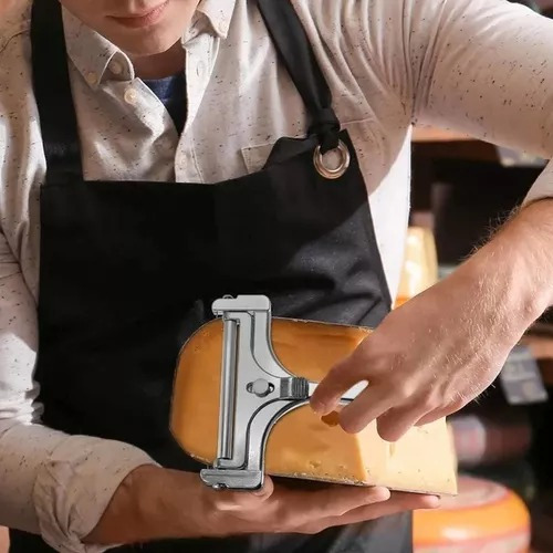 Cortador De Queso Rebanador Pelador Manual Aluminio Fuerte Silmar