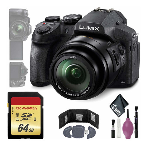 Lumix Dmc Fz300 Digital Camara 64gb Memory Card Reader
