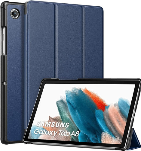 Cover Case Magnetica Para Samsung Tab A8 10.5 Sm-x200 Flip