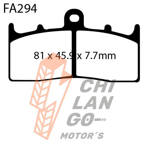 Balatas Ebc Del. Izq. Bmw K 1200 R 05-10