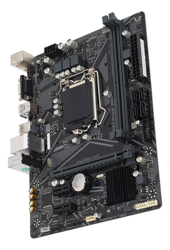 Placa Madre Para Juegos H410m- Ordenador M Atx 2 Con Ranura