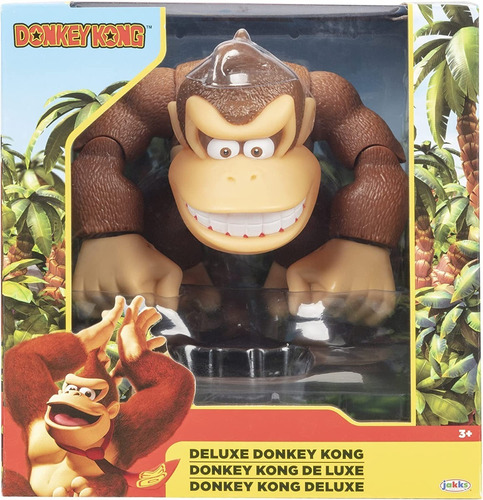 Figura De Acción Nintendo Donkey Kong Deluxe 15 Cm