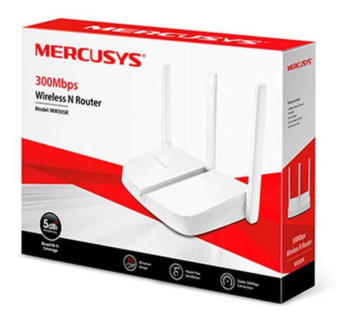 Router Mercusys Mw306r 300 Mbps Multi-modo Inalambrico 