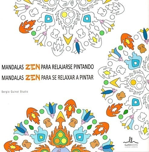Libro Mandalas Zen Para Relajarse Pintando De Sergio Guinot