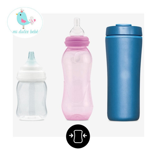 Imagen 6 de 9 de Calienta Mamadera Biberón Violeta Para Auto 12 Volt Babypack