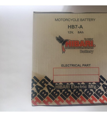 Bateria 12v, 8ah, Hb7-a