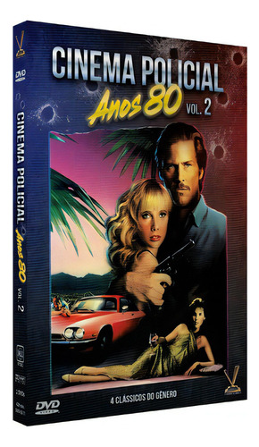 Dvd Cinema Policial: Anos 80 Vol. 2 / 4 Filmes - Lacrado