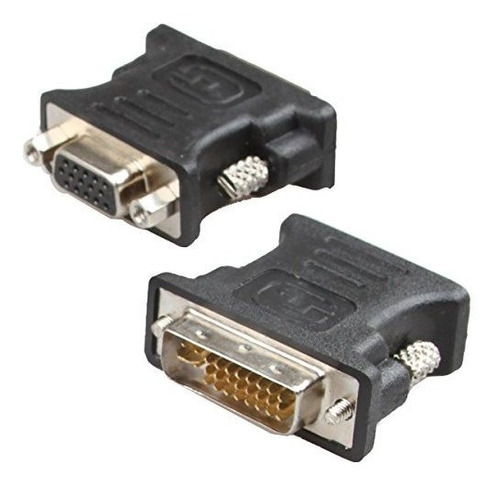 Lineso1pcs Dvi-i (24 + 5) Adaptador Macho A Hembra Vga