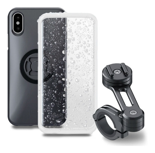 Kit Porta Celular Moto iPhone XS Enganche Sp Connect