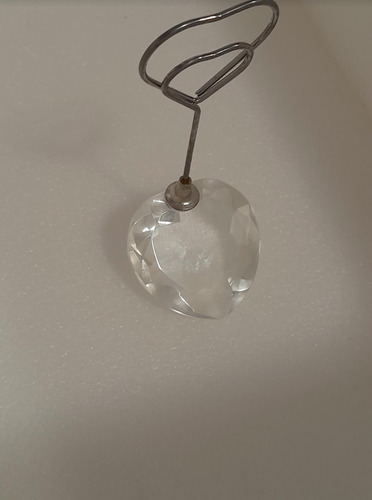 Soporte Para Recuerdos Diseño Corazon De Cristal